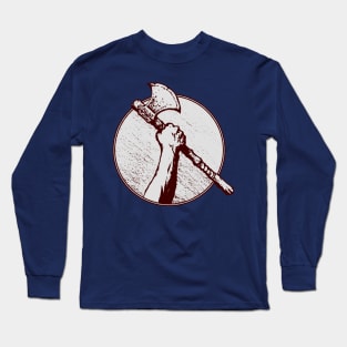 Fist And Axe Raised Long Sleeve T-Shirt